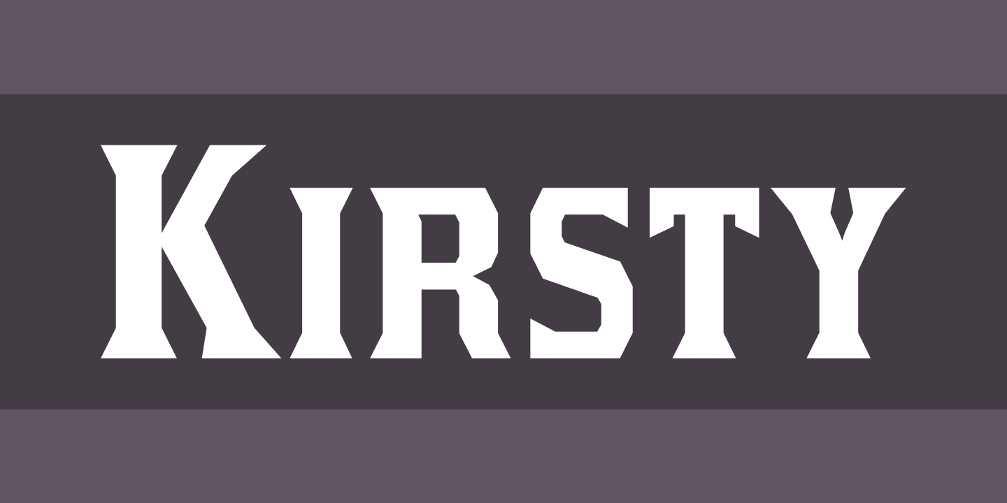 Kirsty Font